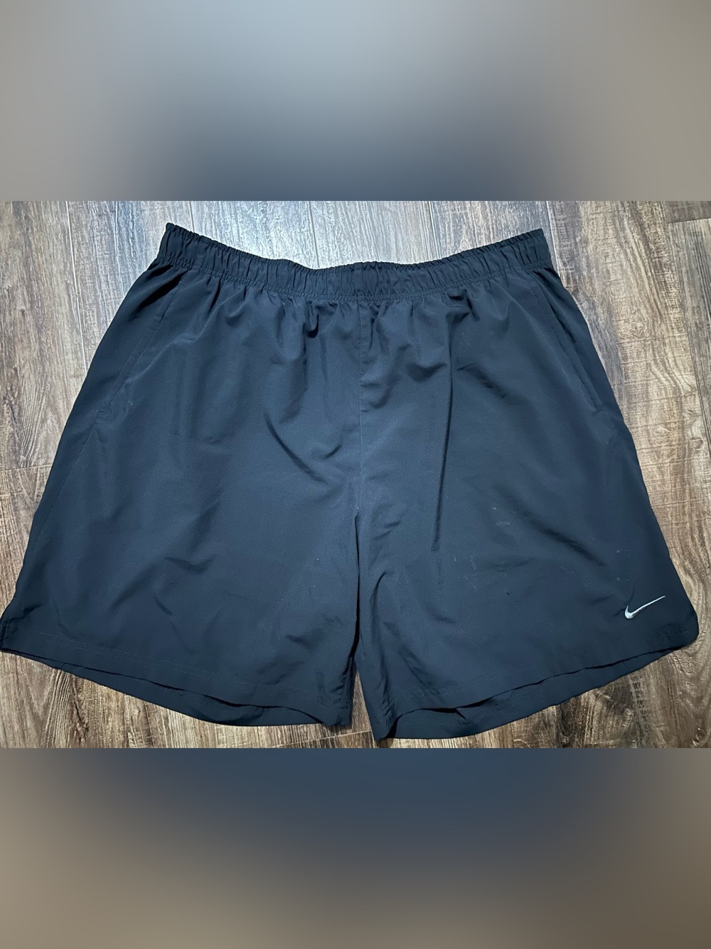 Nike Mens Black 4XL elastic swimtrunk/athletic Shorts- no lining - Nylon